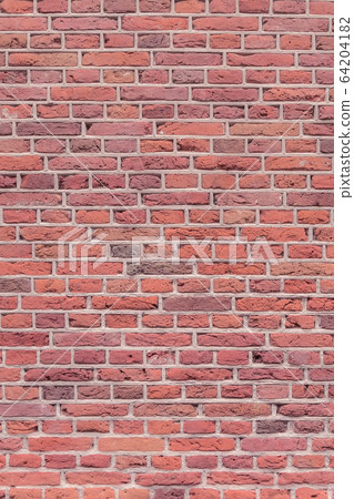 Texture red brick wall background 64204182