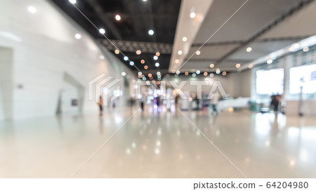 Exhibition event convention hall business blur background of tech expo, trade fair, passenger terminal or museum gallery lobby with blurry interior large corridor hallway white room empty space Exhibition event convention hall business blur background of tech expo, trade fair, passenger terminal or museum gallery lobby with blurry interior large corridor hallway white room empty space 64204980