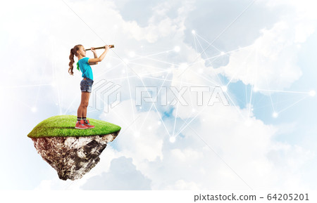 Idea of children Internet communication or online playing and parent control Idea of children Internet communication or online playing and parent control 64205201
