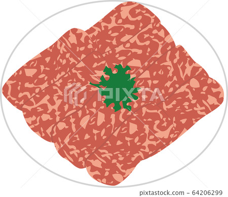 Beef for grilled meat 64206299