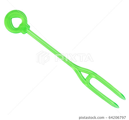 green canape fork 64206797