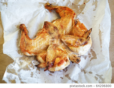 chicken tobacco with sauces chicken tobacco with sauces 64206800