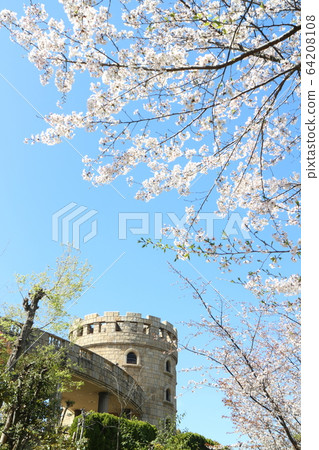 從松山綜合公園看到的春天風景 64208108
