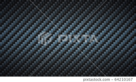 Black carbon fiber texture. Dark metallic surface, fibers weaves pattern and textured composite material vector background 64210167