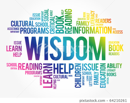 Wisdom word cloud collage - Stock Illustration [64210261] - PIXTA