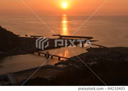 Sunset at Ehime Nagahama 64210403