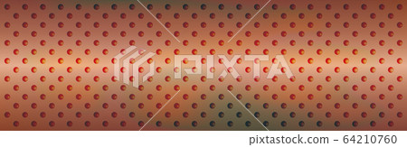 Copper plate metal plate metal background banner vector illustration Copper plate metal plate metal background banner vector illustration 64210760