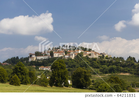 Vipava valley in Gorice region, Slovenia 64211831