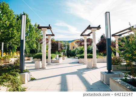 Spanish Square in Mostar, Bosnia and Herzegovina 64212147