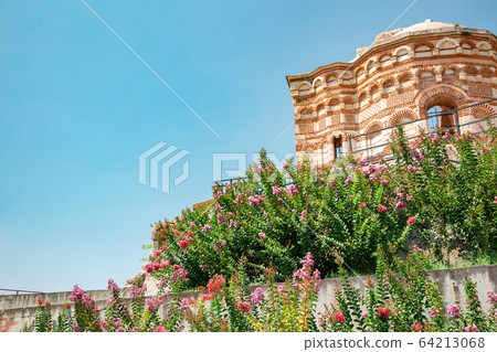 Church of St John Aliturgetos Ruins in Nessebar, Bulgaria 64213068