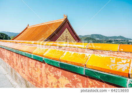 Summer Palace historical architecture in Beijing, China 64213693
