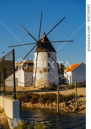 Windmill in San Pedro del Pinatar, Spain Windmill in San Pedro del Pinatar, Spain 64216045