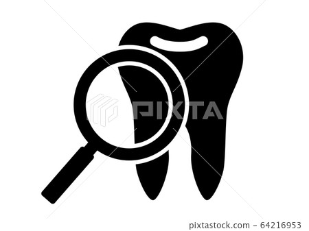 Tooth and search mark 64216953