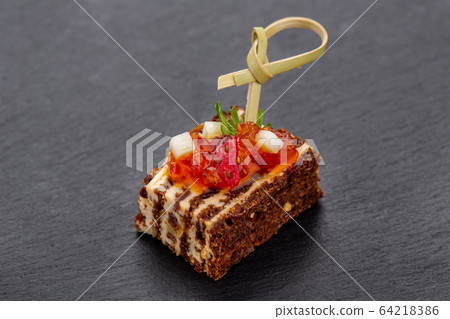 Fish and meat for visiting catering, for holidays and ceremonies, for restaurant, menu Fish and meat for visiting catering, for holidays and ceremonies, for restaurant, menu 64218386