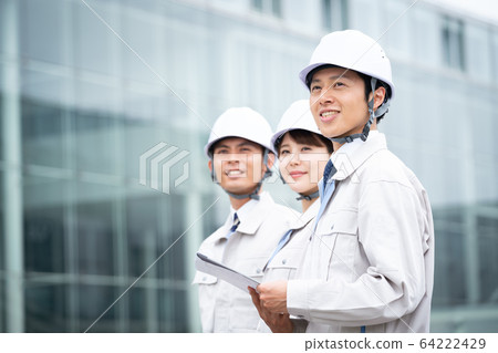 工人，總承包商，建築 64222429