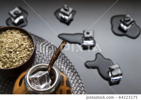 terere, frozen yerba mate drink popular in paraguay 64223175