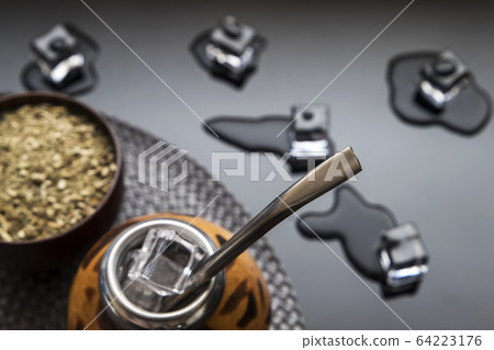 terere, frozen yerba mate drink popular in paraguay 64223176