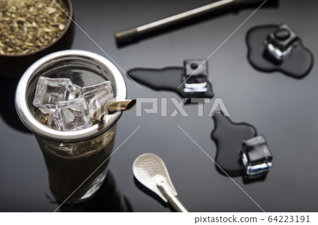 terere, frozen yerba mate drink popular in paraguay 64223191