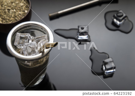 terere, frozen yerba mate drink popular in paraguay 64223192