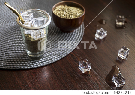 terere, frozen yerba mate drink popular in paraguay 64223215