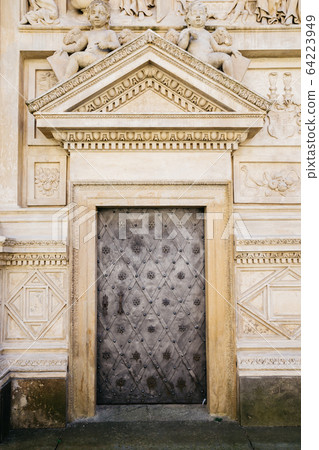 Loreta church old architecture in Prague, Czech 64223949