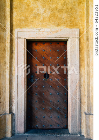 Loreta church old architecture in Prague, Czech 64223951