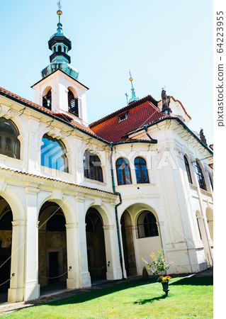 Loreta church in Prague, Czech 64223955