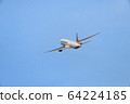 起飛後剛回熊本機場的飛機 64224185