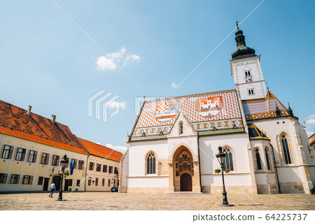 St. Mark's Church in Zagreb, Croatia St. Mark's Church in Zagreb, Croatia 64225737