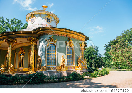Chinese House at Sanssouci park in Potsdam, Germany 64227370