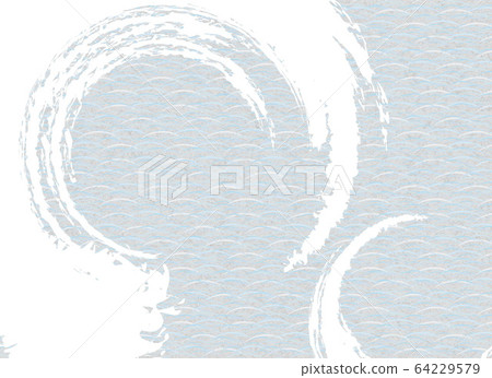 背景：日式和風日式傳統日式牆紙紋理折疊屏風麩皮灰色 64229579