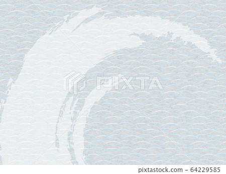 背景：日式和風日式傳統日式牆紙紋理折疊屏風麩皮灰色 64229585