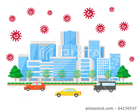 Town infected with virus Town infected with virus 64230547