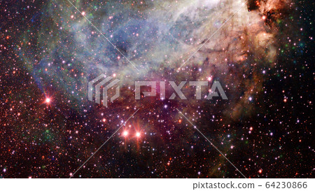 Deep space art. Nebulas, galaxies and stars. Universe background. Deep space art. Nebulas, galaxies and stars. Universe background. 64230866