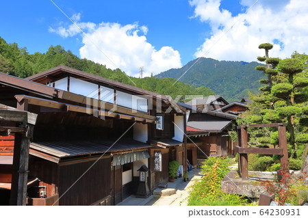 [長野縣]天氣良好的Tsumagojuku Masugata 64230931