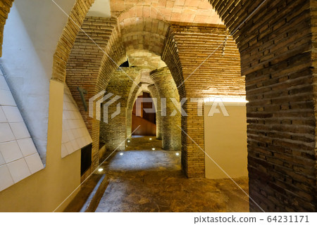 Spain Barcelona Guell House Spain Barcelona Guell House 64231171