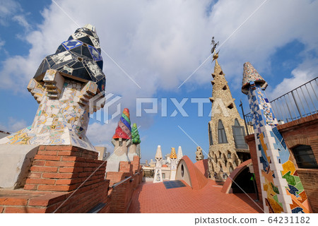 西班牙巴塞羅那Guell House 西班牙巴塞羅那Guell House 64231182