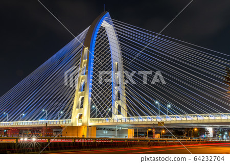 Department of Aikotobashi Night View Taichung Taiwan 64232704