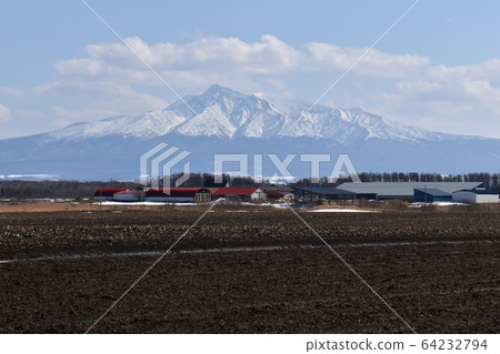 沙裡山和田野 64232794