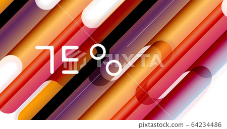 Abstract liquid lines geometric background Abstract liquid lines geometric background 64234486