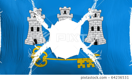 Havana flag with a hole Havana flag with a hole 64236531