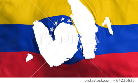 Ragged Venezuela flag Ragged Venezuela flag 64236635