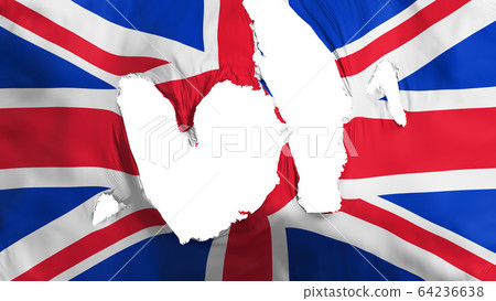 Ragged United Kingdom UK flag Ragged United Kingdom UK flag 64236638