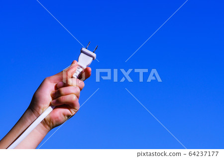 Eco image Outlet Natural energy Electricity Children's hand Part cut Ecology Environment Earth Eco image Outlet Natural energy Electricity Children's hand Part cut Ecology Environment Earth 64237177