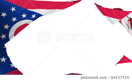 Divided Ohio state flag Divided Ohio state flag 64237314