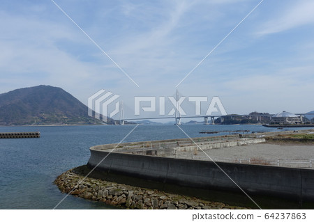 Shimanami Kaido: Landscape with Bridge Shimanami Kaido: Landscape with Bridge 64237863