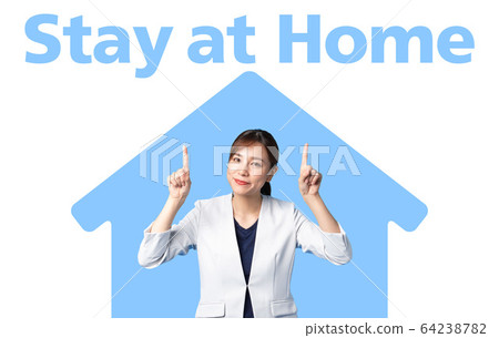 message, business woman, call appeal 64238782