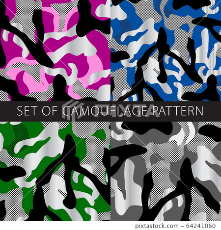 vector colorful patterns for all seasons. Set of 64241060