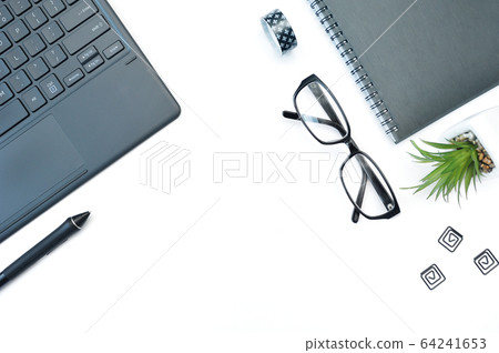 mockup top view Online home education. Home School mockup top view Online home education. Home School 64241653