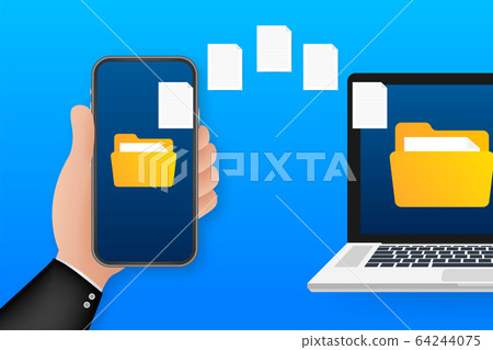 Data image file transfer between device 64244075